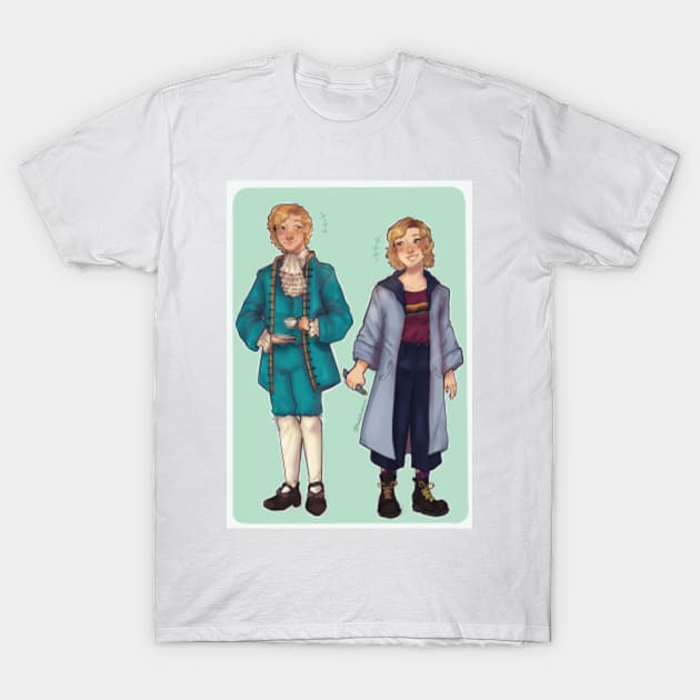 stede bonnet & the 13th doctor T-Shirt by funderfularts